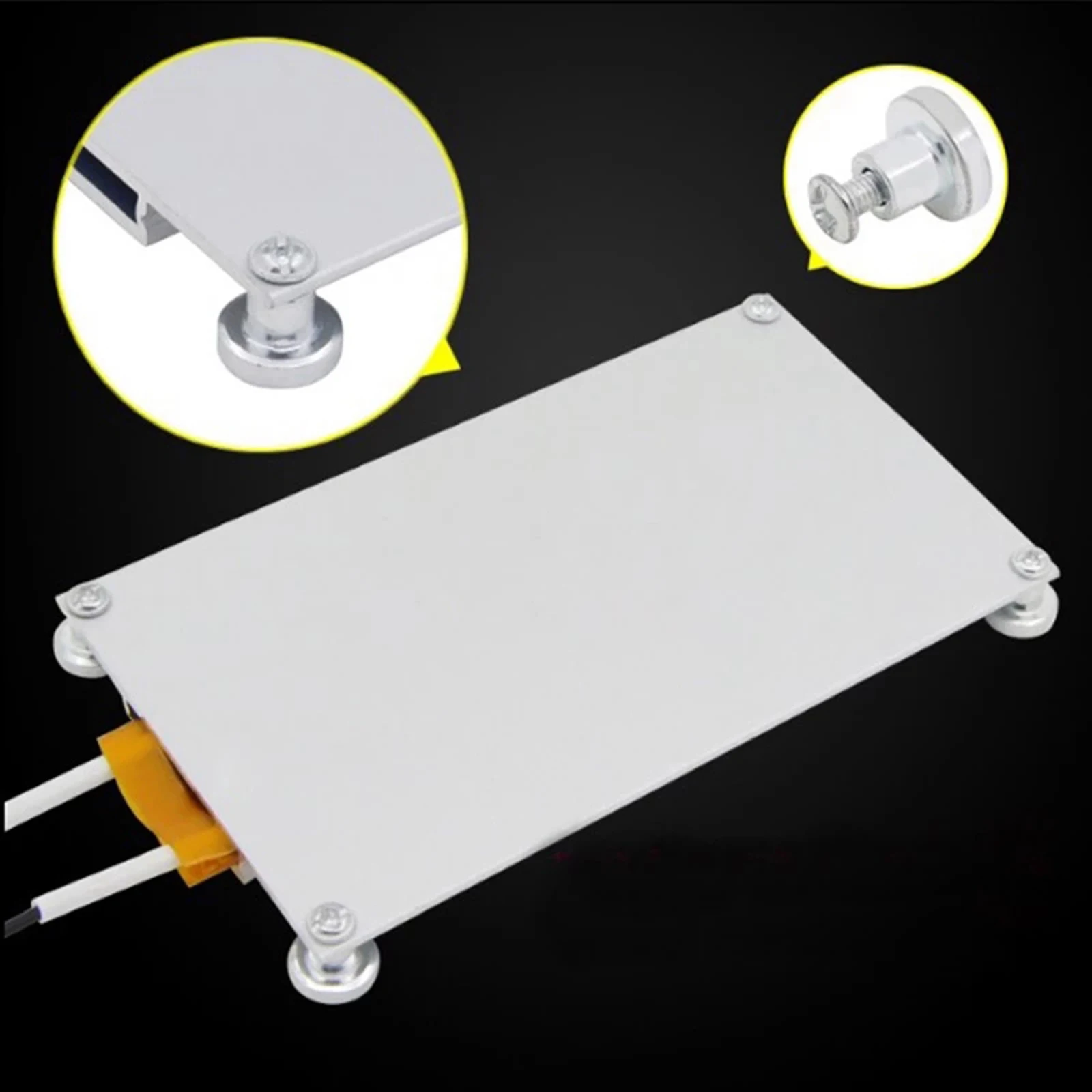 220V Aluminum LED Lamp Bead Remover PTC Heating Plate Soldering Chip Welding