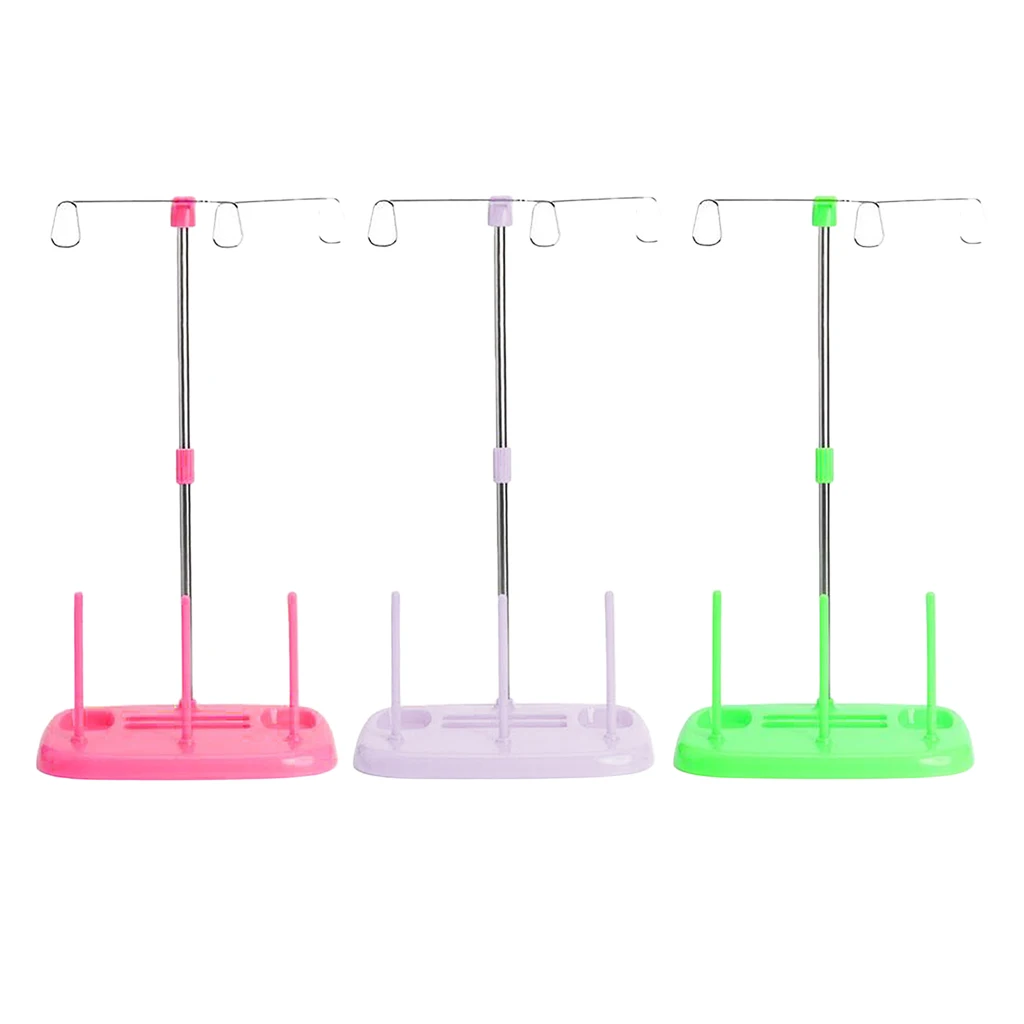 Thread Stand 3 Spools Holder Rack for Embroidery,Sewing,Quilting, Serger Machine