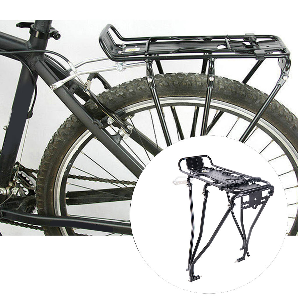 Bike Rear Cargo Carrier Load Rack Racks Mountain Road Bike Tailstock