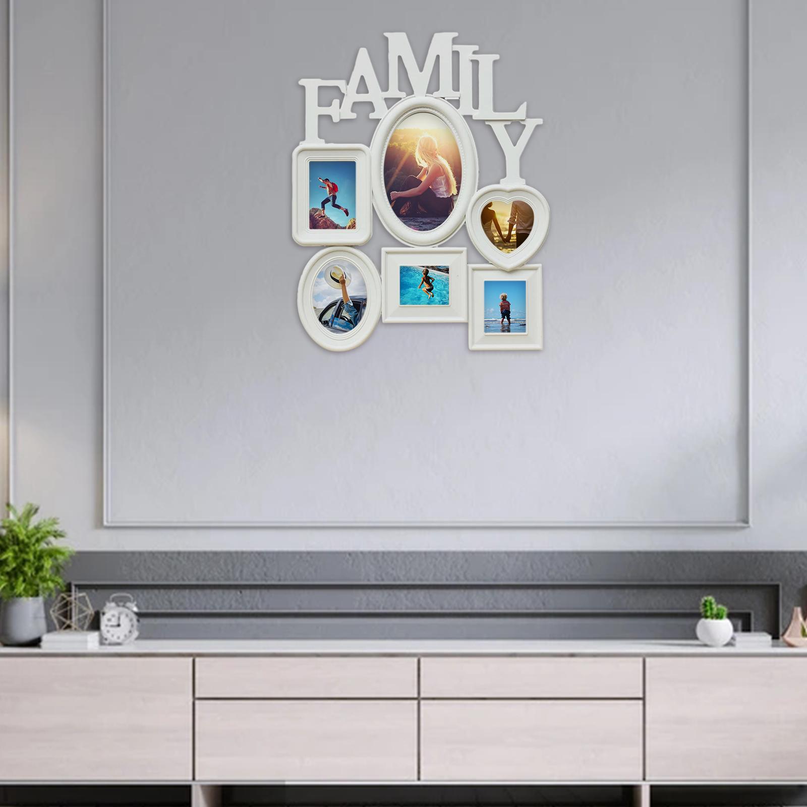 Baroque Family Photo Frame Picture Frames Decorative for Office Living Room Background