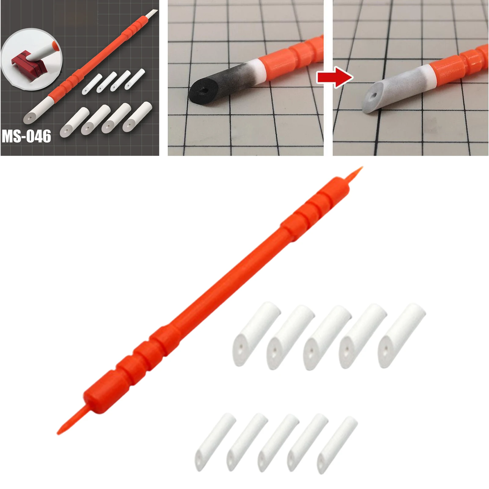 Cleaning Wipe Pen for Aging Seepage Line Wipe Eraser Stick Remedial Tools