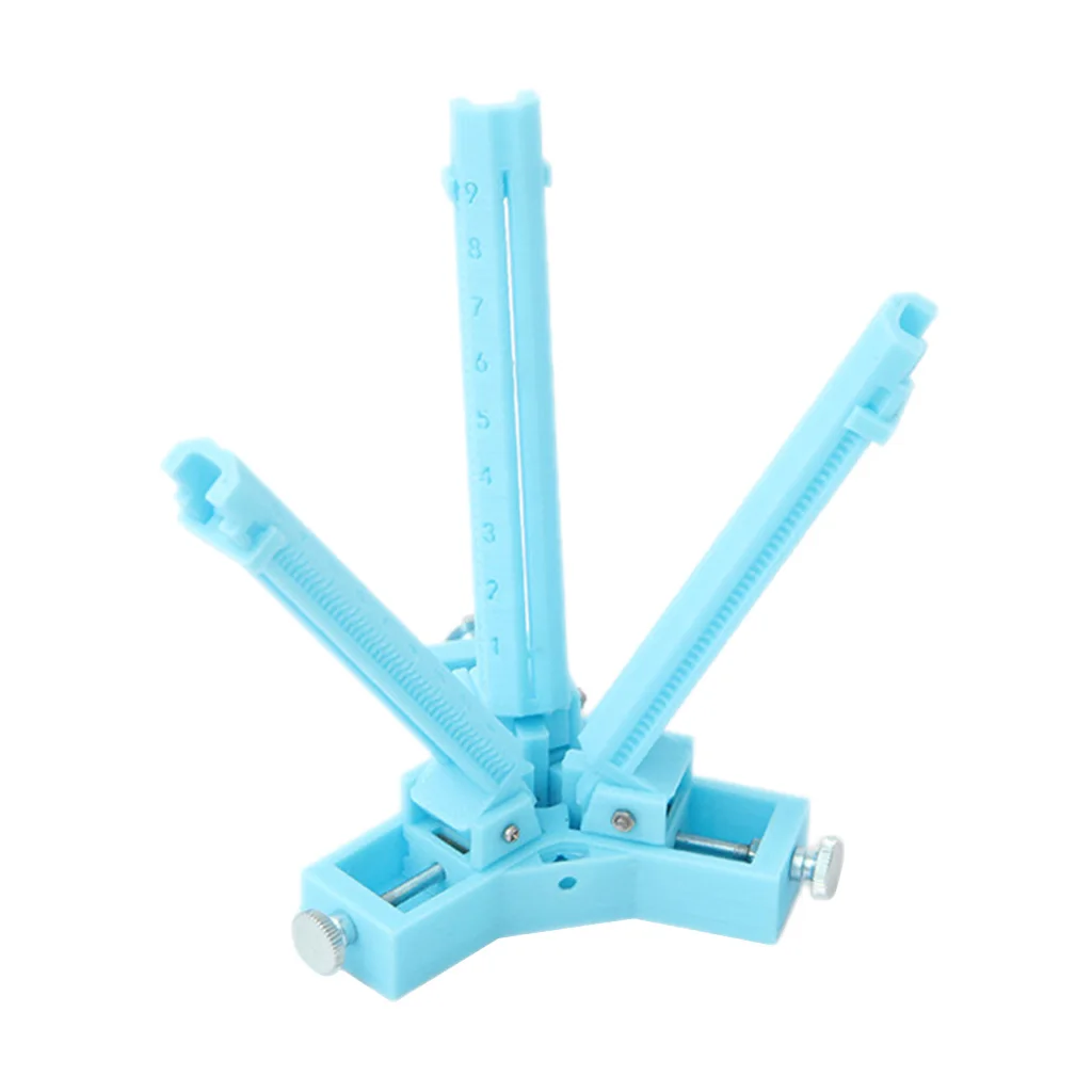 1pcs Adjustable Steel Fletching Jig DIY Fun Stick Feather Archery Accessory