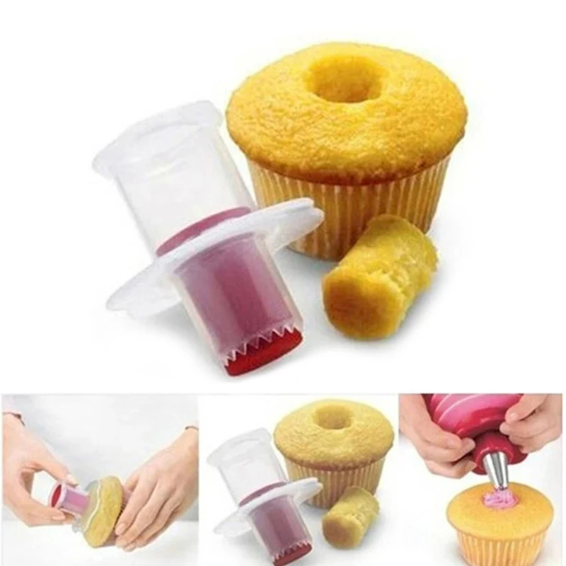 Cupcake Corer Muffin Cake Hole Digger D753 Pastry Tool Decoration Cup Device 