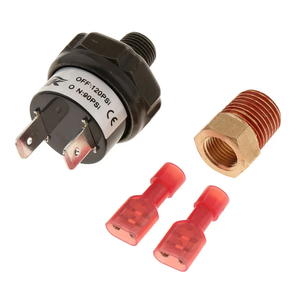 90-120 PSI 12V Air Pressure Switch For Car Trumpet Train Horn Compressor