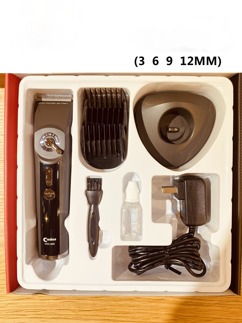 Máquina de Cortar Máquina de Corte Elétrico para Homens Kemei Cabelo Recarregável Barbeador Aparador Barba Profissional Km-730 7 Eletrodomésticos