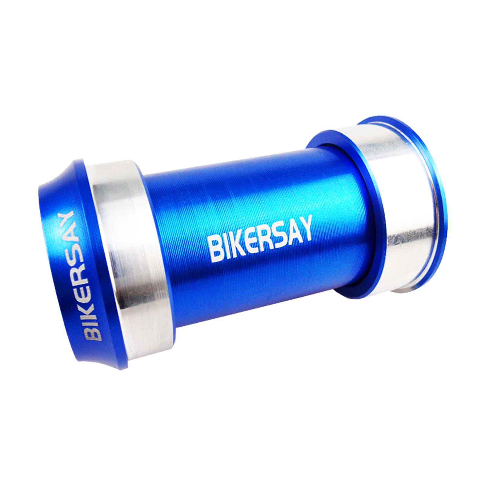 Bike Bottom Bracket Hollow Pressfit Blue Waterproof Road Bicycle Hollow BB Replacement for 24mm Through Axle Repair