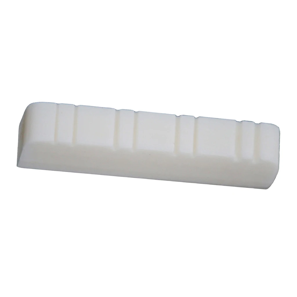 White Bone Mandolin Bridge Nut for DIY Mandolin Parts Accessories 28x5x7mm