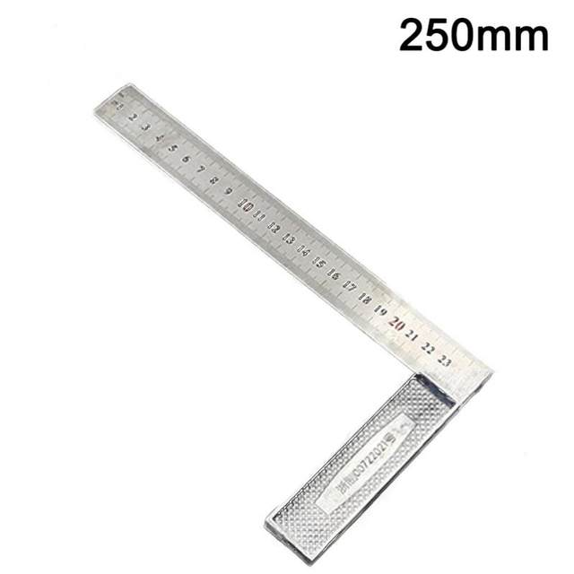 30cm Stainless Steel Right Angle Measuring Rule Tool Square