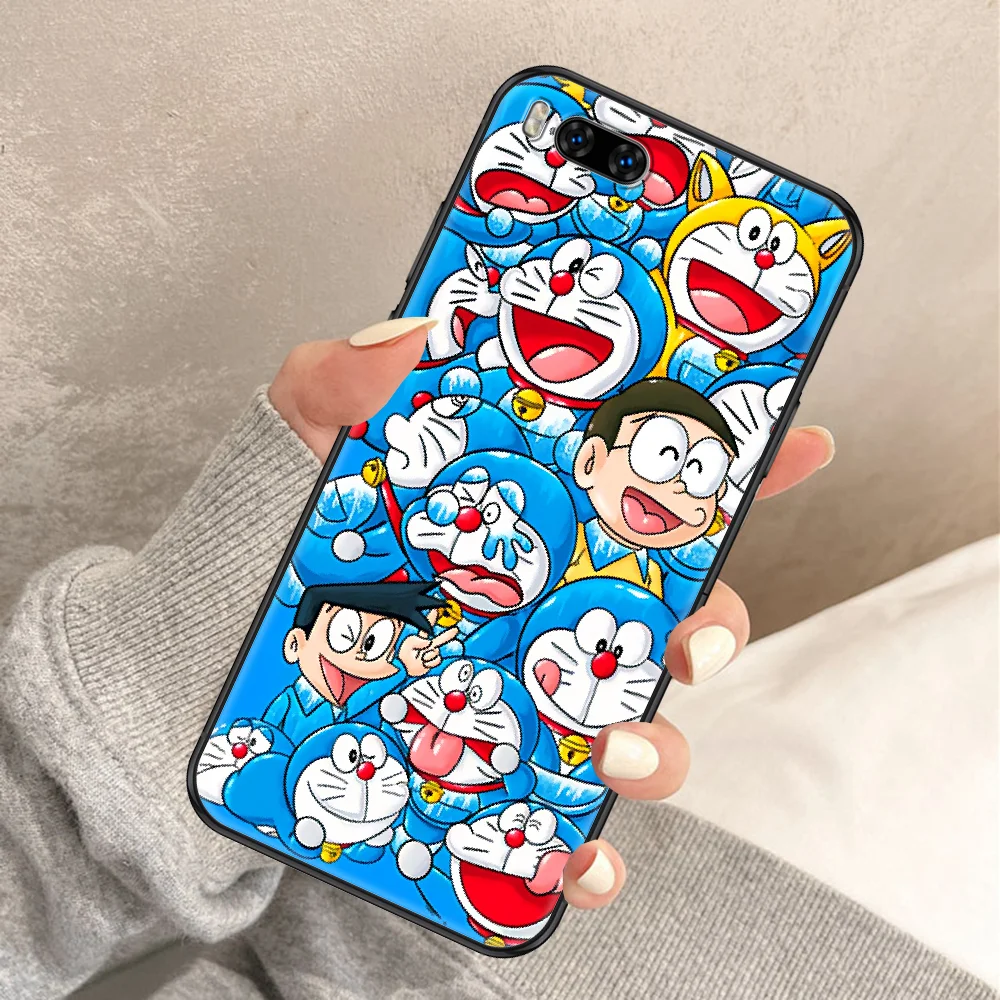 Anime Doraemon Blue Cat Phone Case For Xiaomi Mi Note 9 10 11 9T 10T A3 Lite Pro Ultra black soft hoesjes 3D cell cover - AliExpress Cellphones Telecommunications