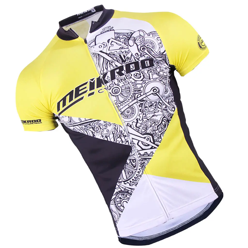 Cycling Windbreaker Bike Jersey Breathable Tops with Hidden Pocket Outdoor Sportswear Bicycle Clothing