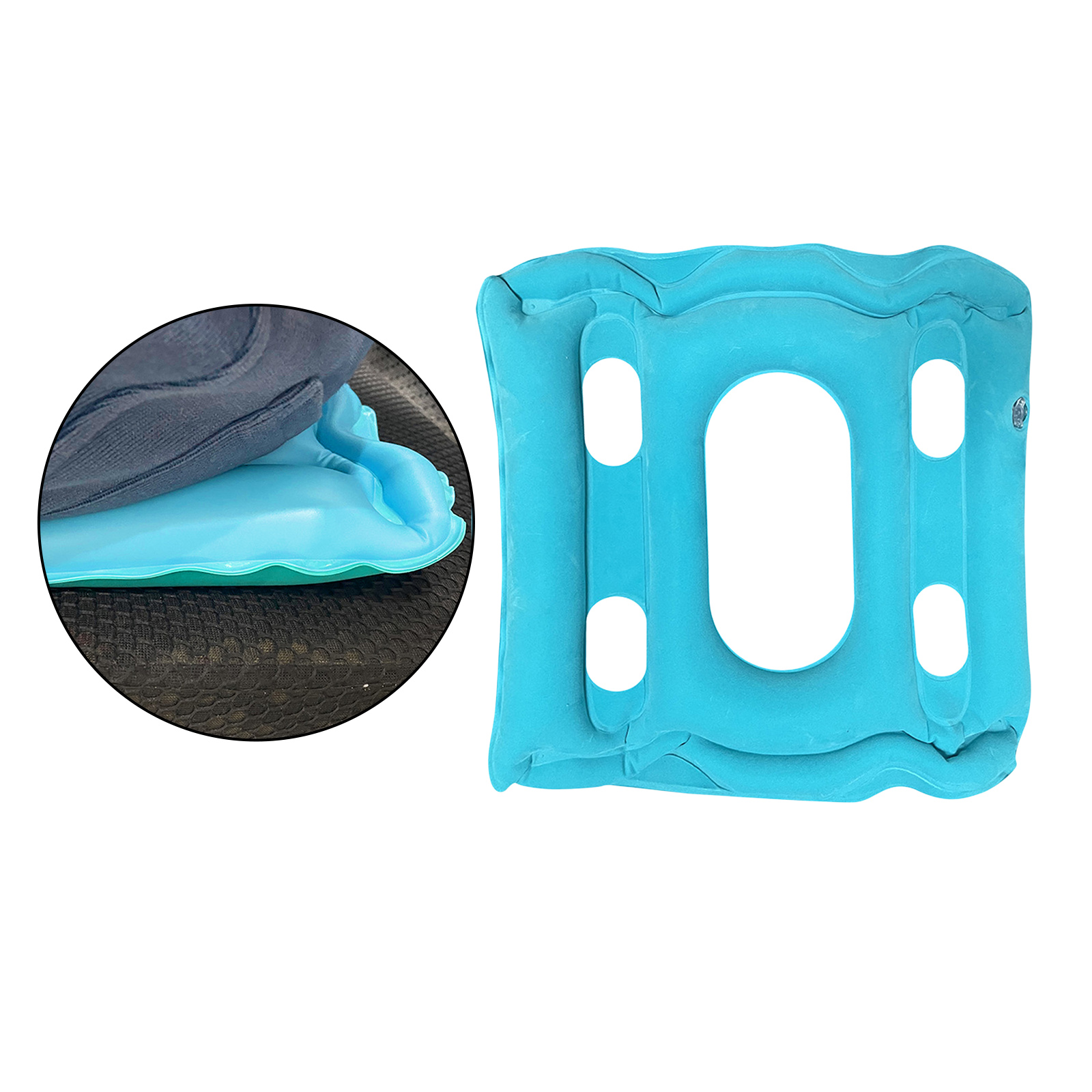 Air Inflatable Seat Cushion for Office Home Seat Wheelchair Spine Protection