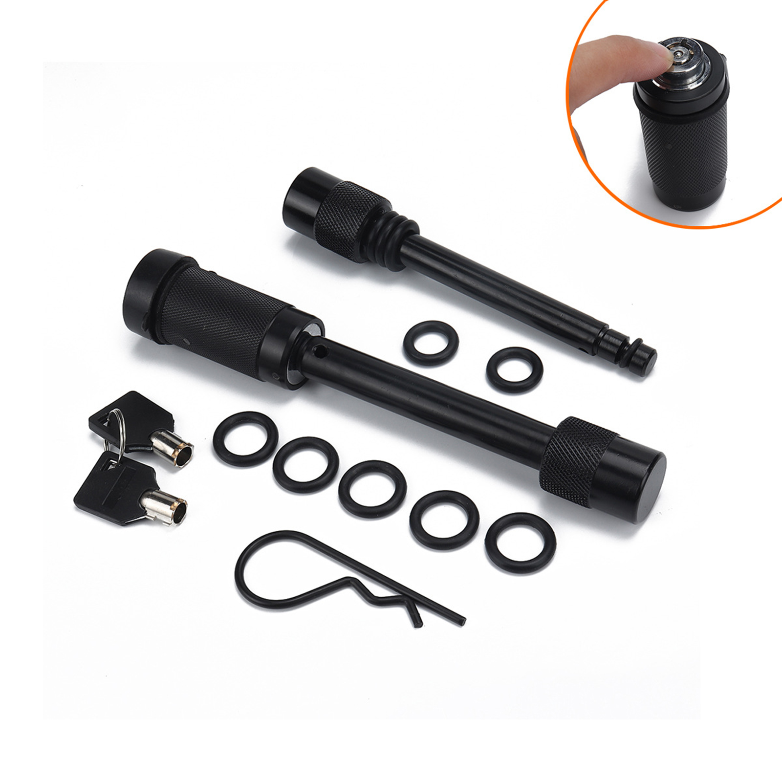 Anti-Corrosion Trailer Hitch Lock Pin Set 1/2