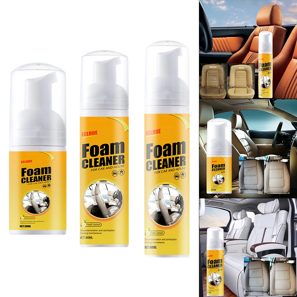 Details about   Multi Purpose Foam Cleaner Car & House 