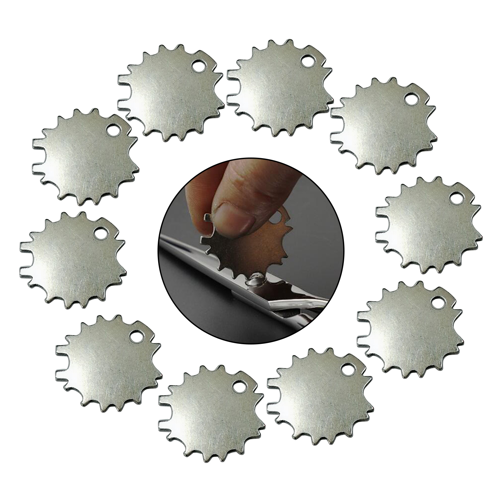 10pcs Hair Cutting Shear & Scissor Adjustment Tool for Hair Scissors Adjust Key Tighten the Screws Tools