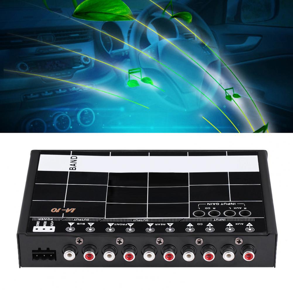 Title 4, Audio Equalizer High Sensitivity Universal ABS ...