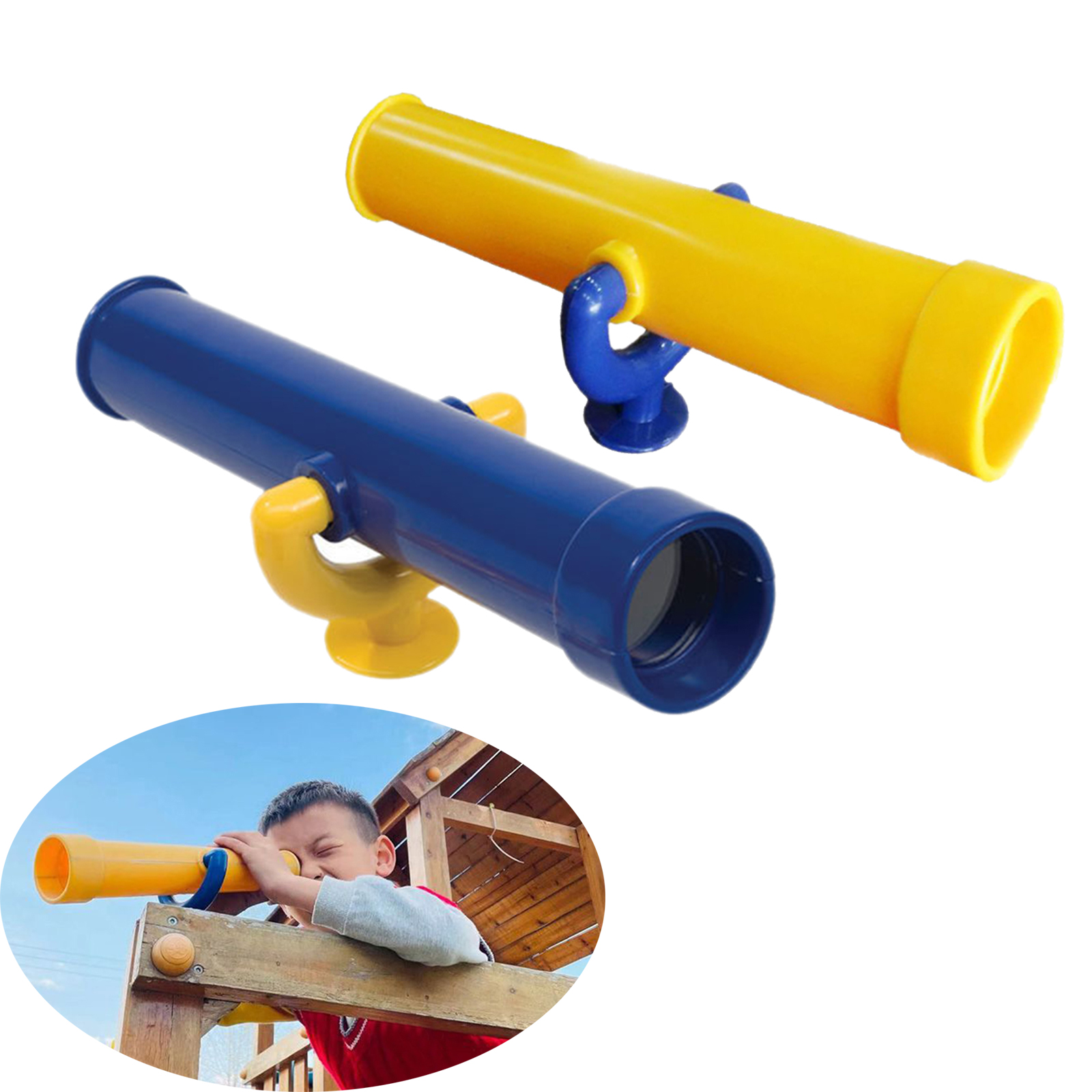 Kids Telescope Toy, Portable Monocular Telescope Educational Science Toys Spyglass for Kids Boys Girls