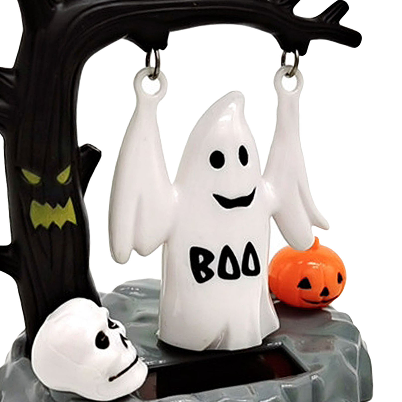 1pc Novelty Solar Powered Dancing Swinging Hanged  Doll Table Car Decor