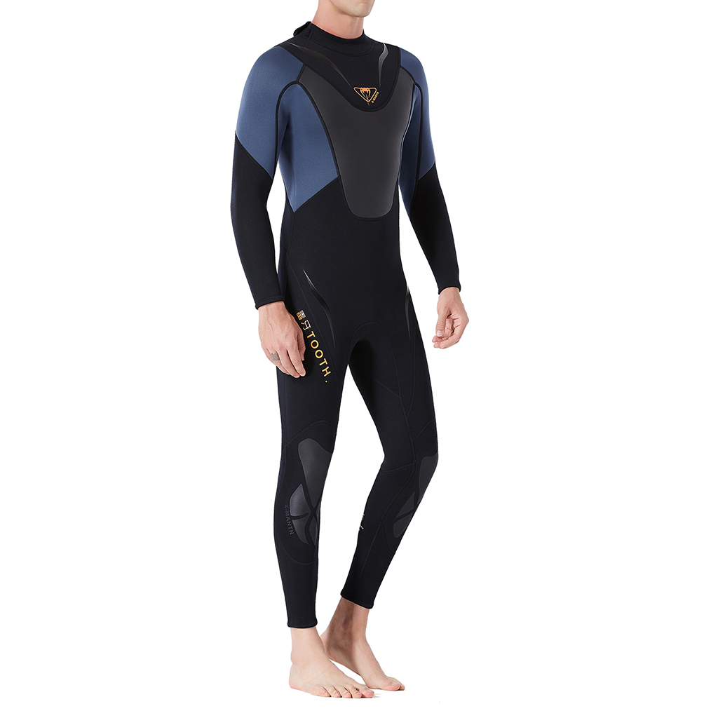 3mm Male Diving Wetsuit One-Piece Diving Suit Jumpsuit Rash Guard Scuba Diving Swimming  Full Body Swimsuit