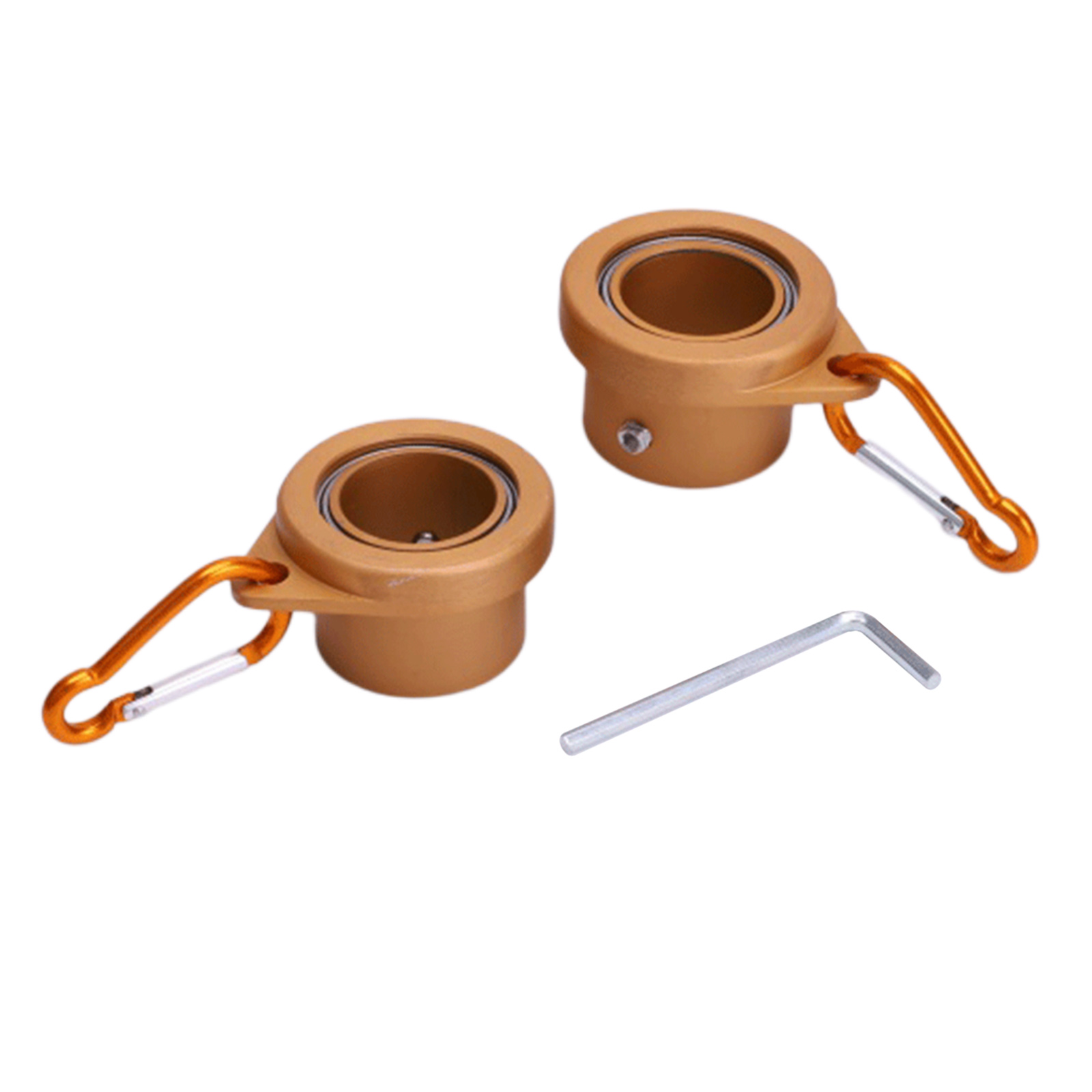 Flag Pole Mounting Rings Anti-Wrap Grommet Clip for 1