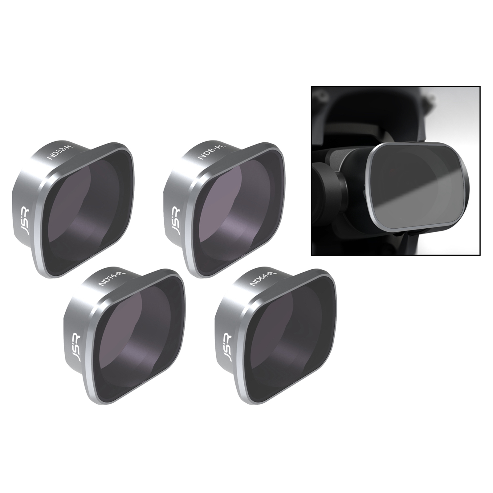 Lens Filters ND8 ND16 ND32 ND64 Kit for DJI FPV Combo Durable Accessory