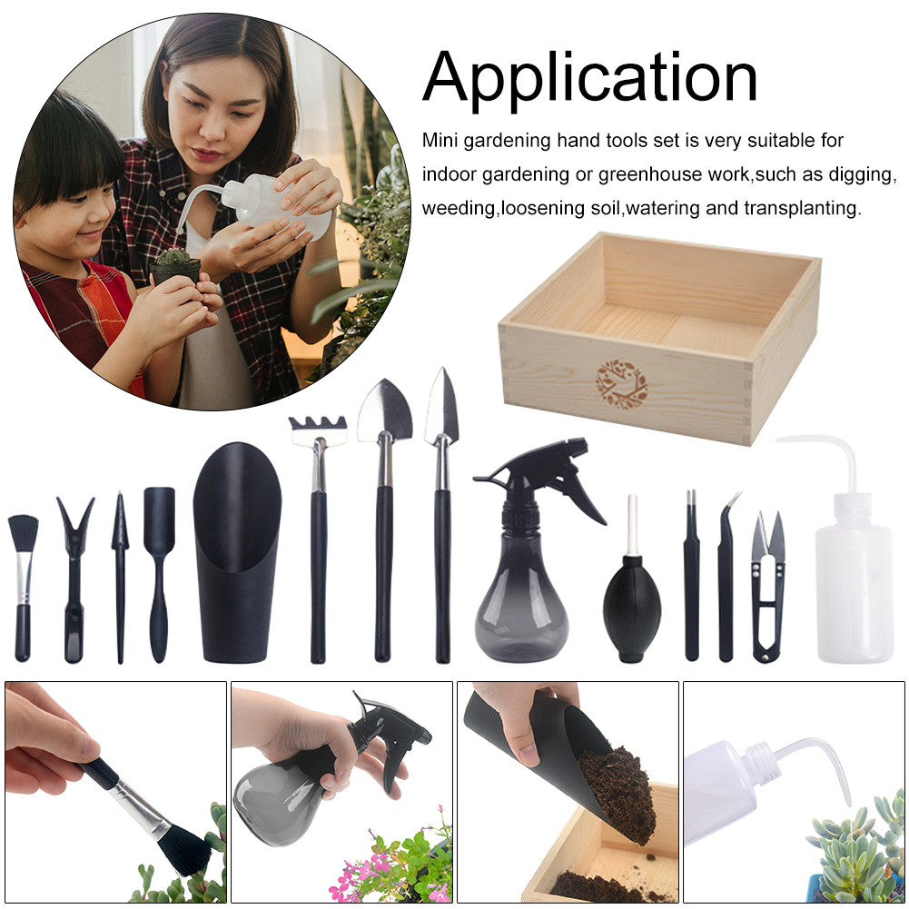 potting casa poda mini jardim conjunto de plantio balde pá diy