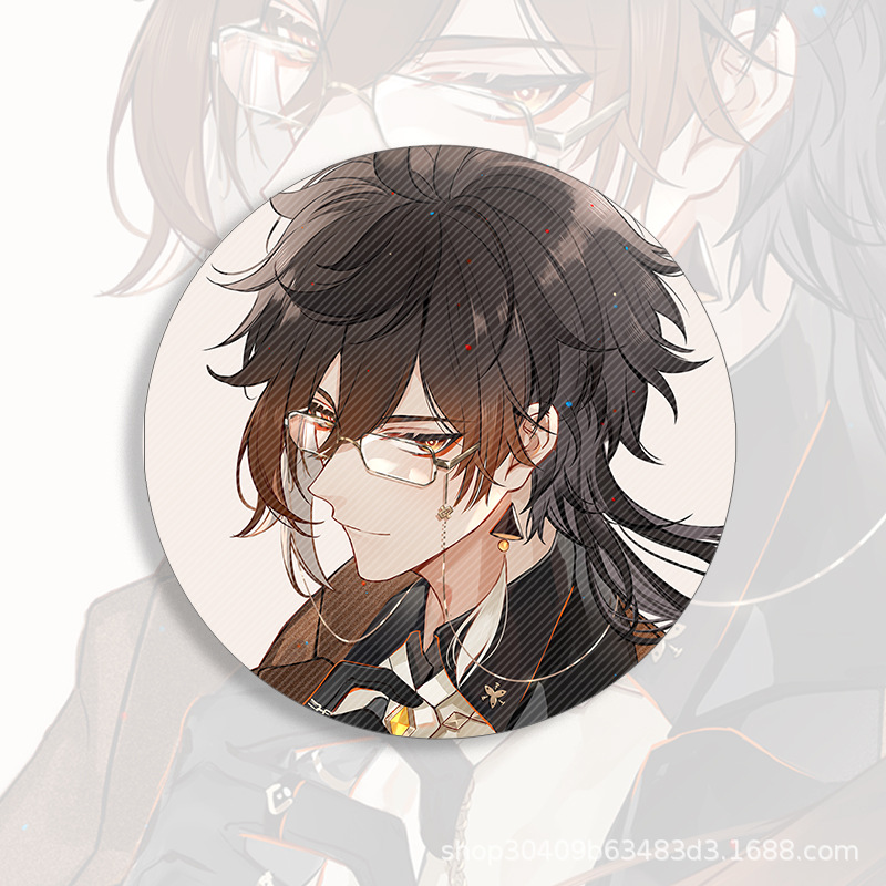 58mm Game Genshin Impact Brooch Pin Xiao Kaedehara Ayaka Baal Raiden Shogun Cosplay Badge Accessories For Clothes Backpack Gift 58mm Game Genshin Impact Brooch Pin Xiao Kaedehara Ayaka Baal Raiden Shogun Cosplay Badge Accessories For Clothes Backpack Gift