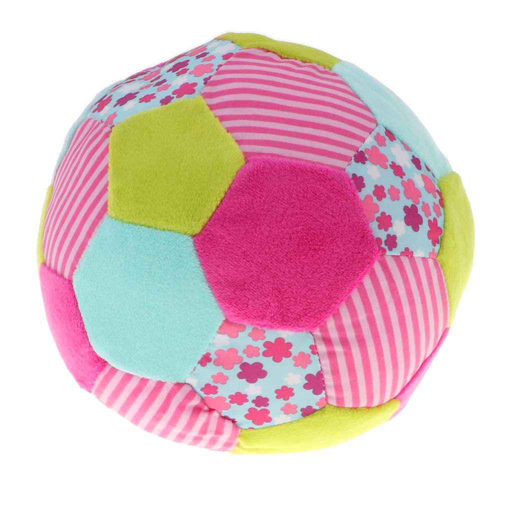 Soft Hand Rattles Bell Kids Baby Funnny Crawling Ring Ball for Infant Gift
