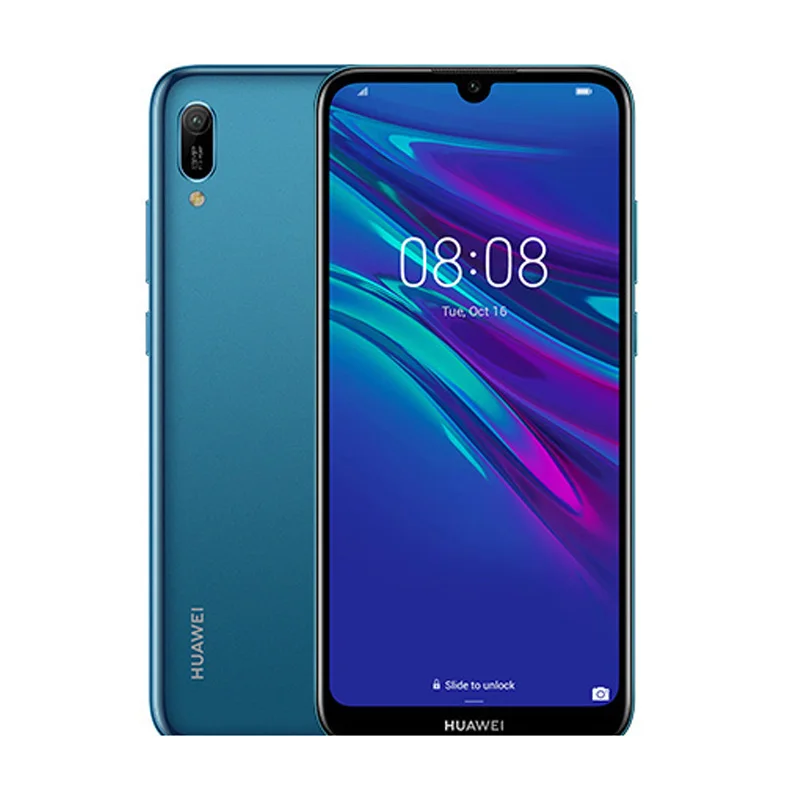 Huawei Y6 2019 smartphone 6.09 inches Mediatek MT6761 Helio A22 13 MP 8 MP camera no fingerprint version huawei cell phones for sale