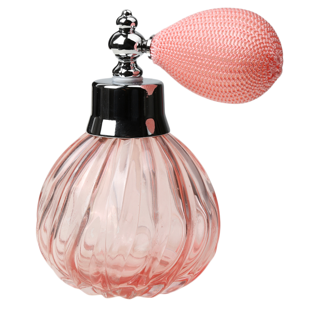 Crystal Glass Elegant Vintage Perfume Bottle Spray Ladies Fashion Accs