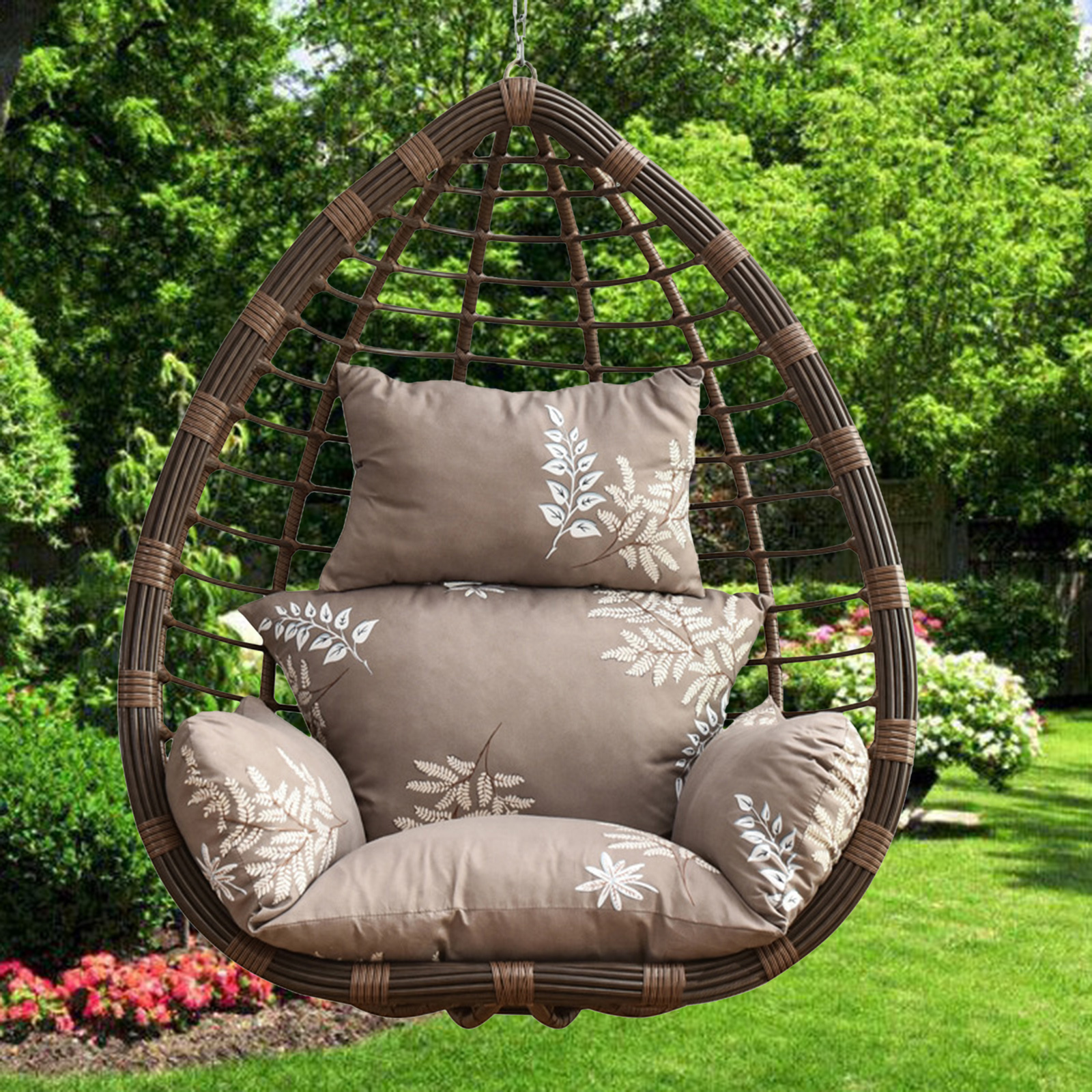 outdoor hanging chair cushion