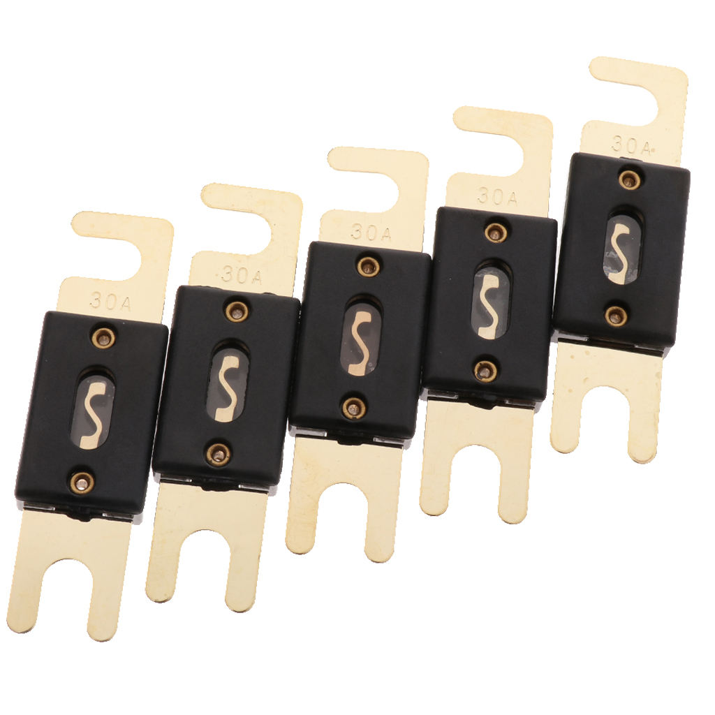 5 X ANL Fuse Holder Distribution For All 30 Ampere Electronics