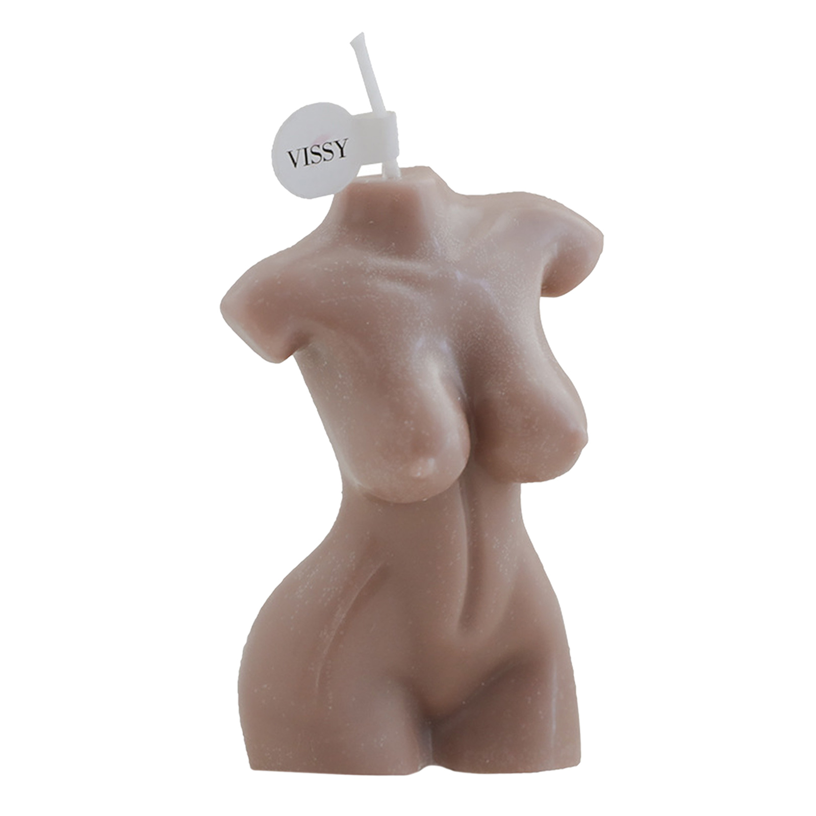 Human Body Relaxing Fragrance Candle Women Lady Torso Scented Wax for Living Room Bedroom Decor