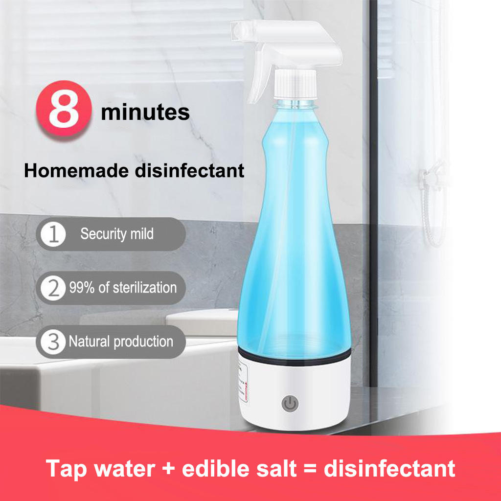 USB DIY Hypochlorite Bleach Making Machine Home Laundry Detergent Generator