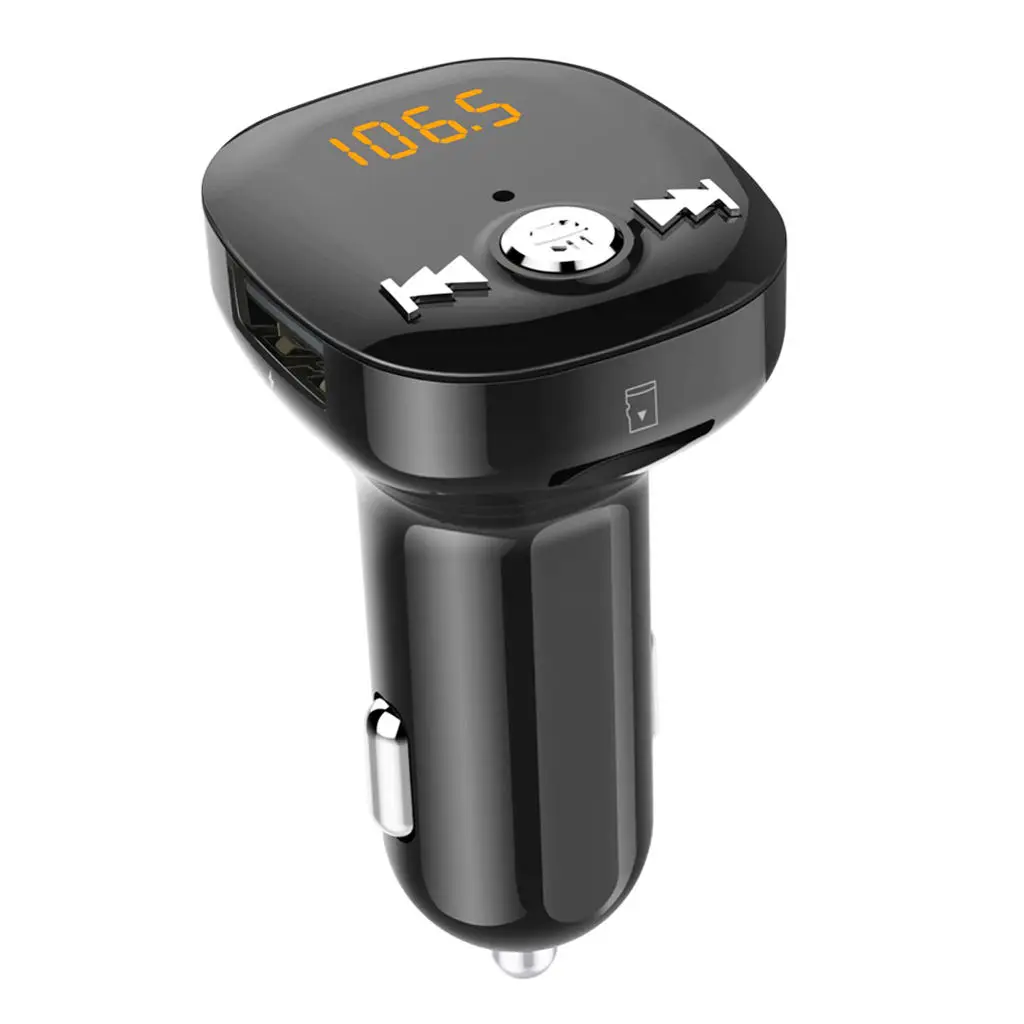 Wireless Car Bluetooth Handsfree FM Transmitter MP3 Player Dual USB Charger