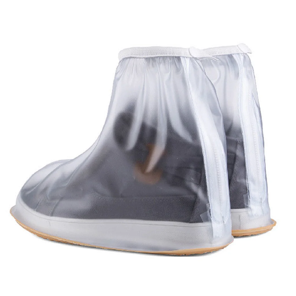 Reuseable Waterproof Rain Shoe Covers Overshoes Rain Boots Gear