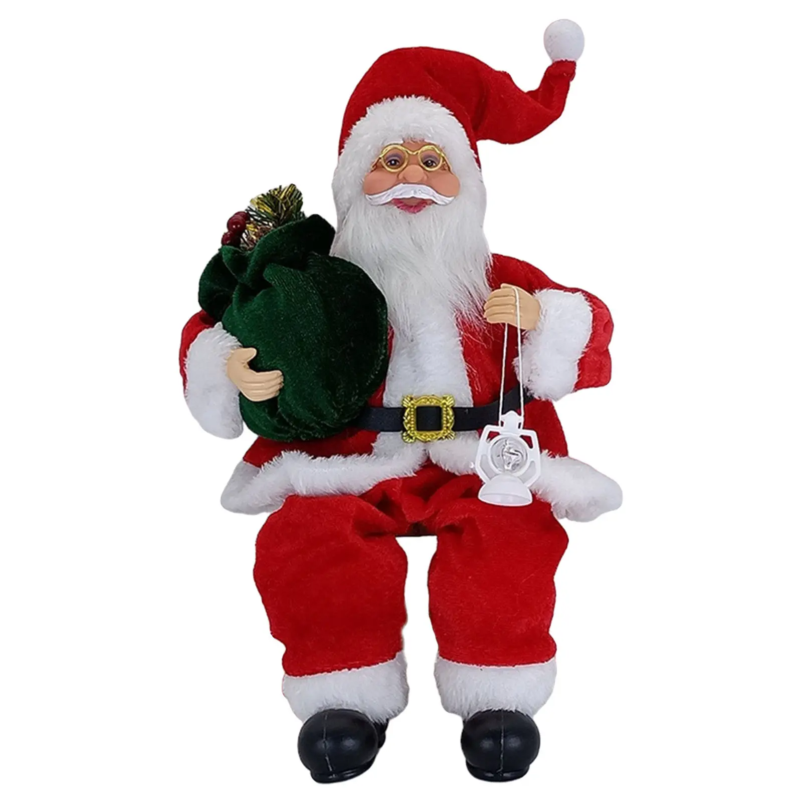 Отзывы о Новогодняя сказка Кукла Дед Мороз сидячий 43 см
