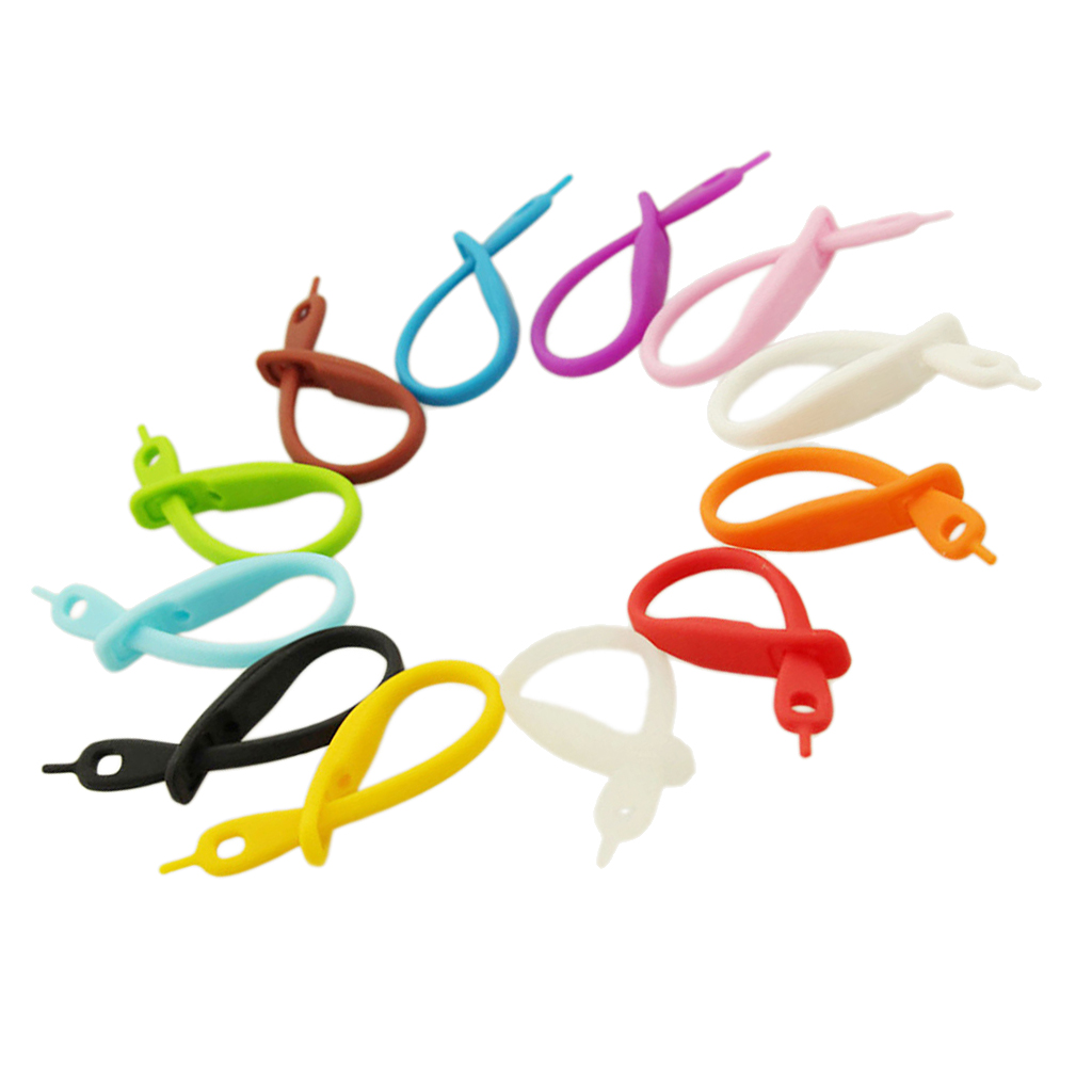 12Pcs Cups Glass Strip Identifier Tags Stem Marker Stags Bar Occasions Party