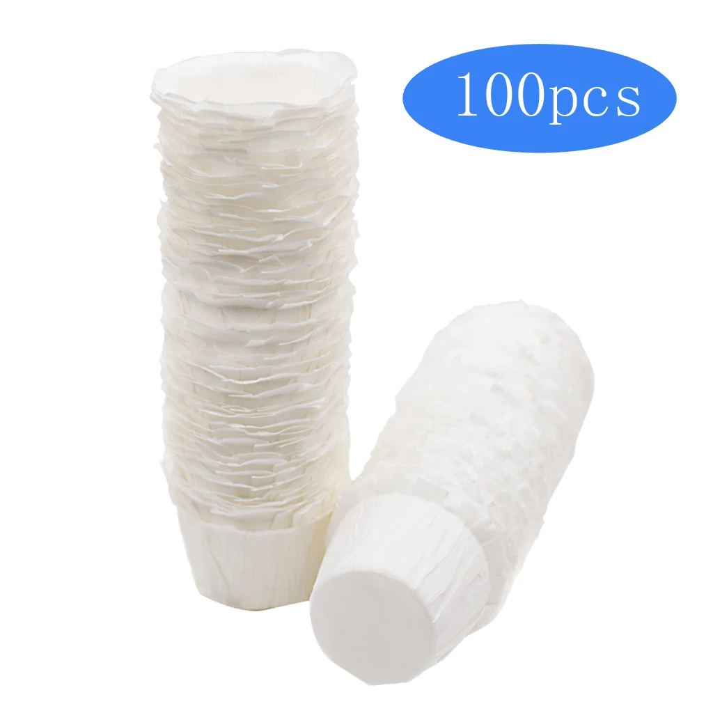 100Pcs Disposable Paper Filter for  K-Cup BPA Free BIODEGRADABLE