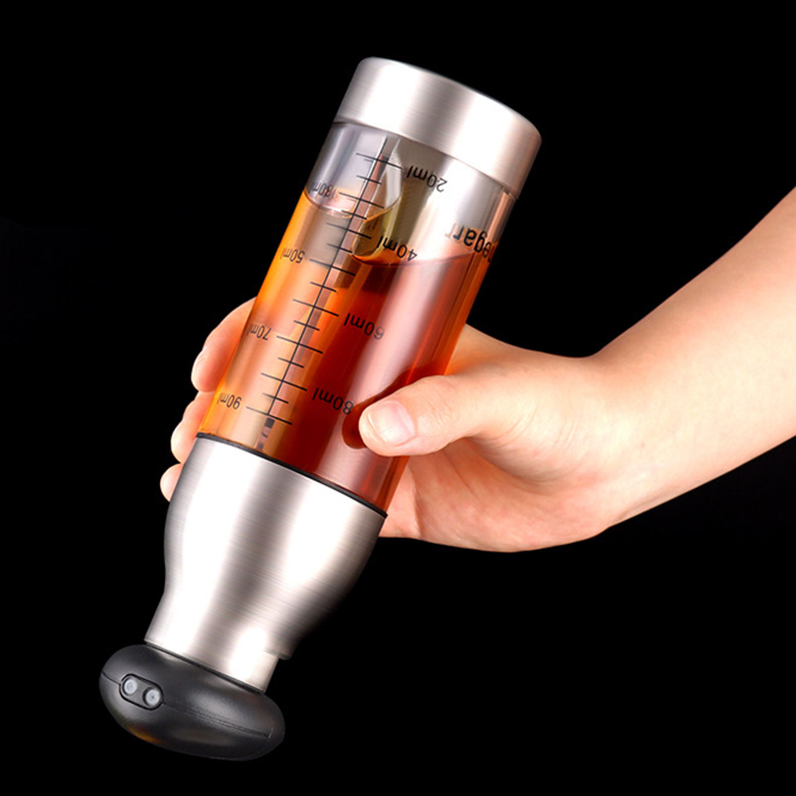 Oil Sprayer Bottle Double Nozzles Kitchen Gadget for Outdoor Barbecue Frying