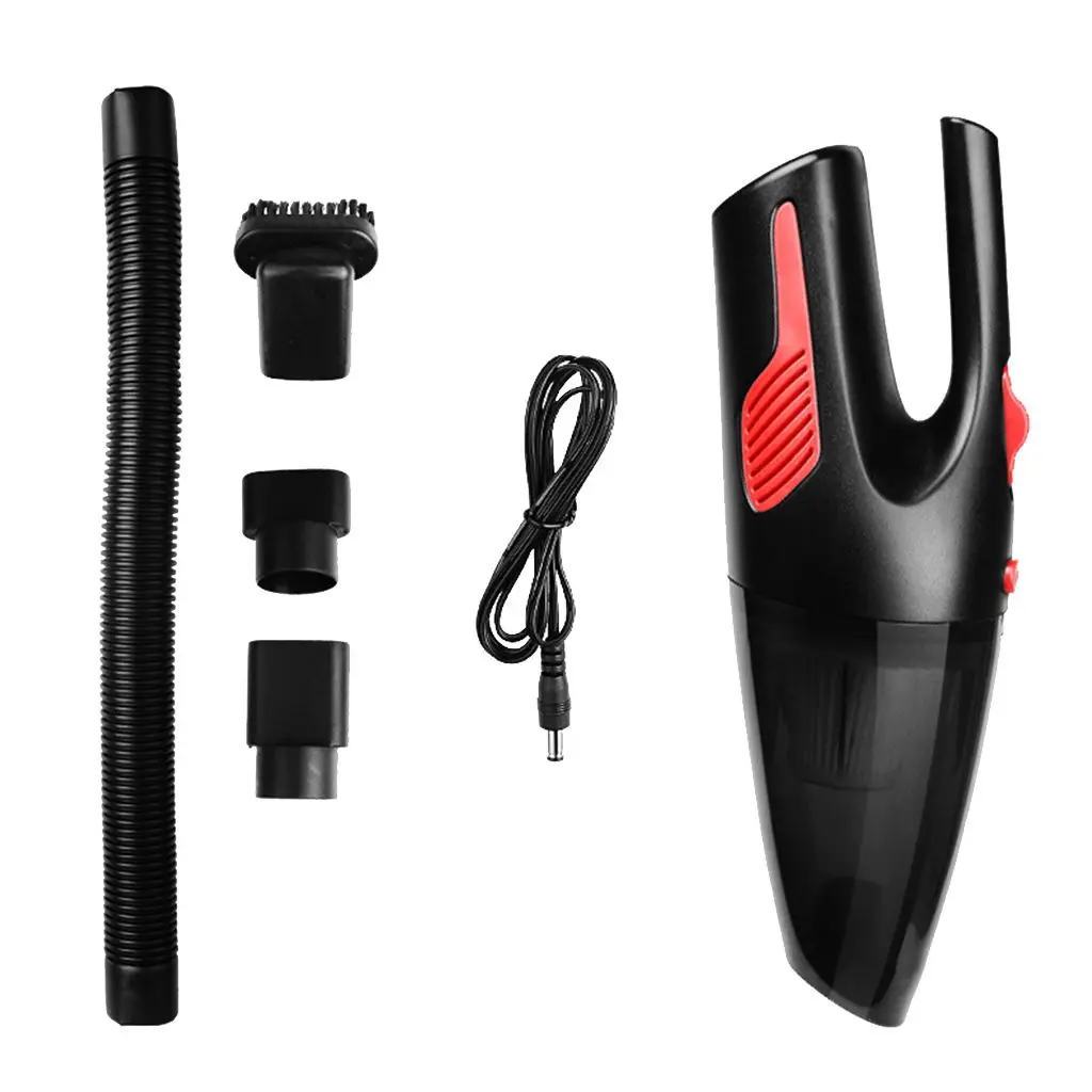 120W 4000pa Car Vacuum Cleaner High Suction Wet & Dry For Car  Home Pet Hair Office Handheld Cordless Mini Car Vacuum Cleaner