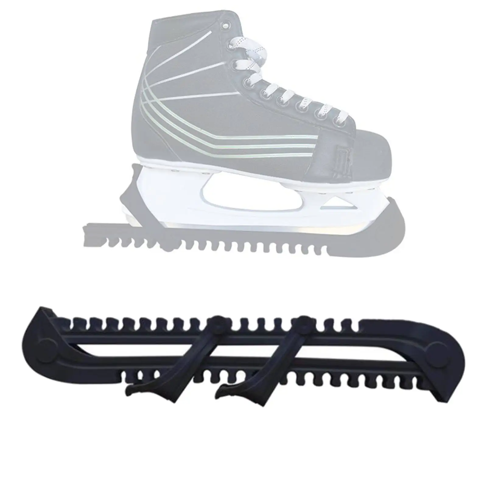 Skate Blade Guards Soft Accessory Premium Plastic Ice Figure Skating Repalcement Parts Protective Ice Skates Protect Sleeve
