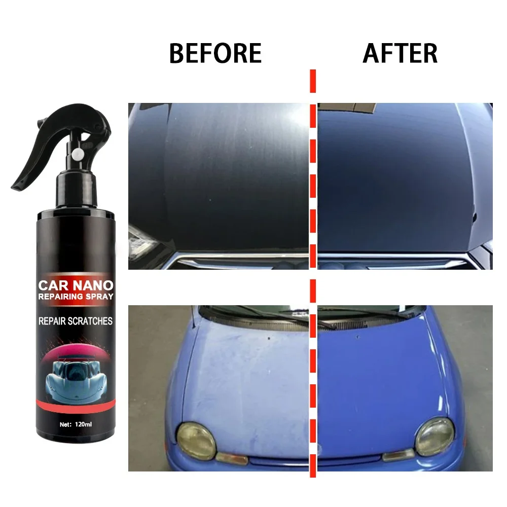 car seat leather cleaner 120ml/500ml Nano Car Scratch Removal Spray Repair Nano Spray Scratches Car Scratch Repairing Polish Spray Car Ceramic Coating waters car wash