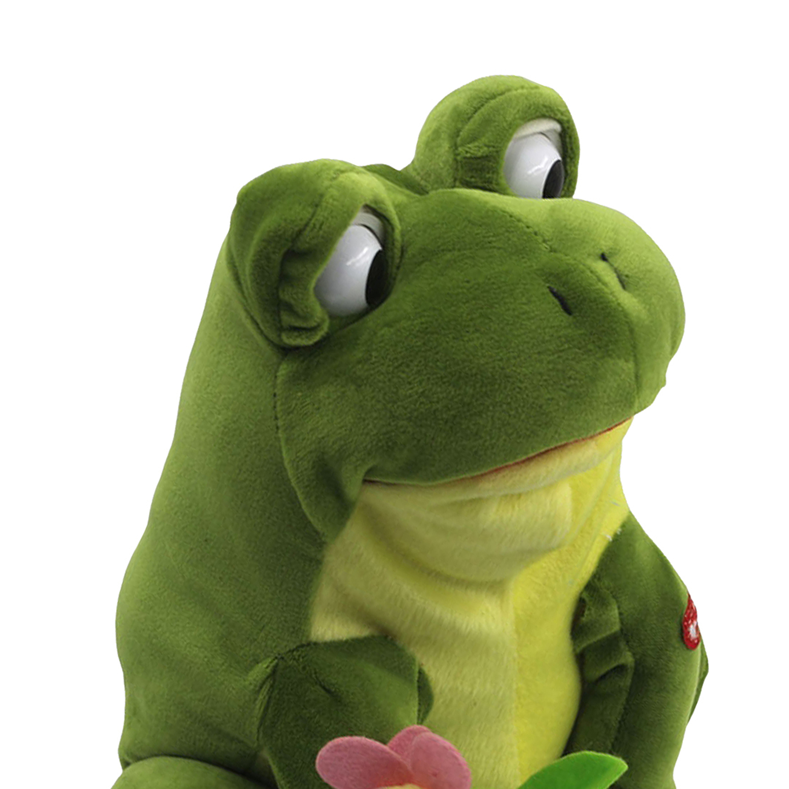 singing frog stuffed animal