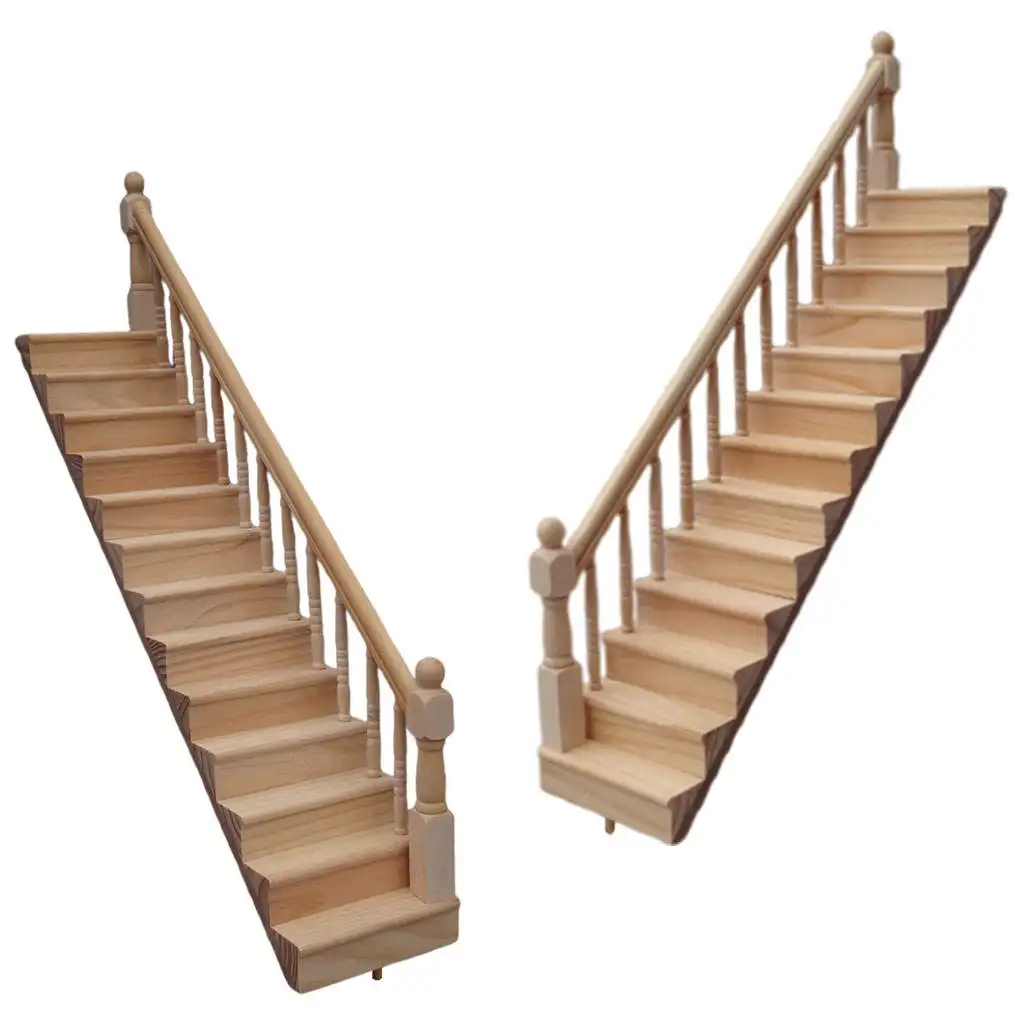 Dolls House 1:12 Scale 4 Wooden Bannister  Spindles DIY010 
