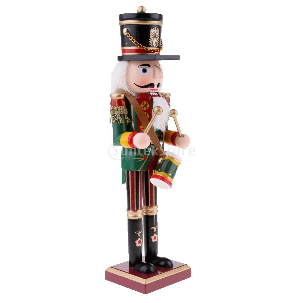 Nutcracker Solid Figures Model Puppet Doll Toy Home Decorations