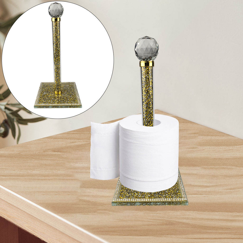 Free Standing Tissue Holder Roll Holder Paper Holder Napkin Shelf for Hotel Cabinet