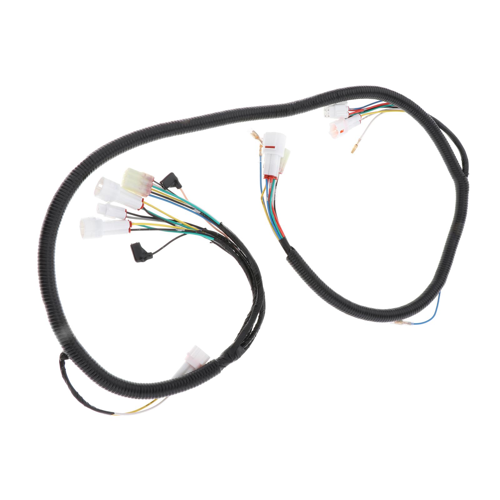 Motorcycle Wiring Harness Fit for Yamaha Banshee Motorbike Replace Parts Accessories Easy to Install, Durable