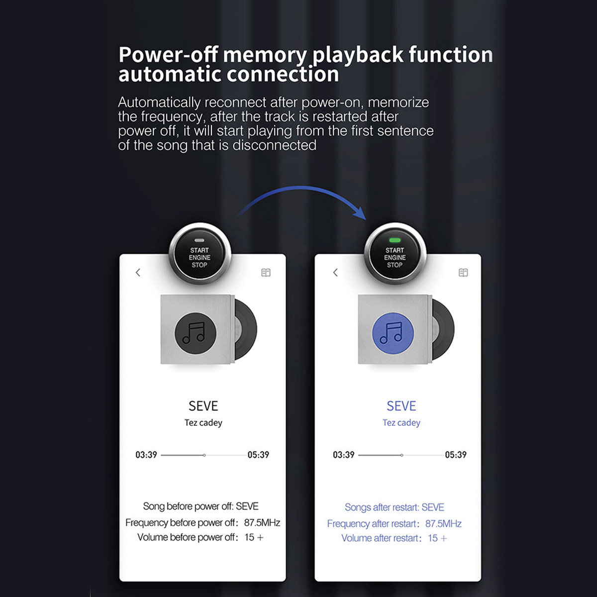 FM-Передатчик Bluetooth Беспроводной Автомобильный Комплект.