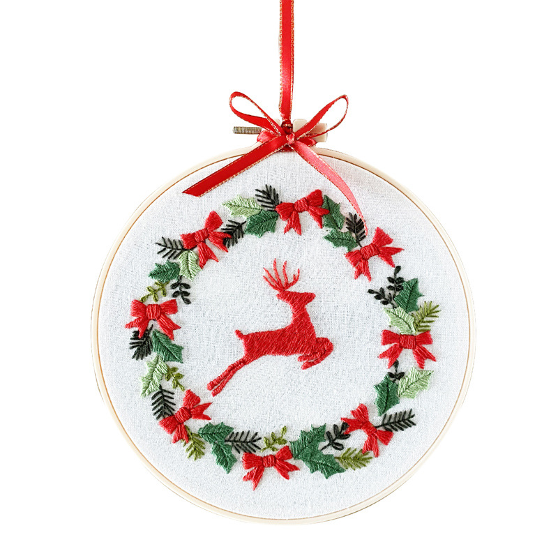 Shop Christmas Embroidery Kit: Create Festive Needlework