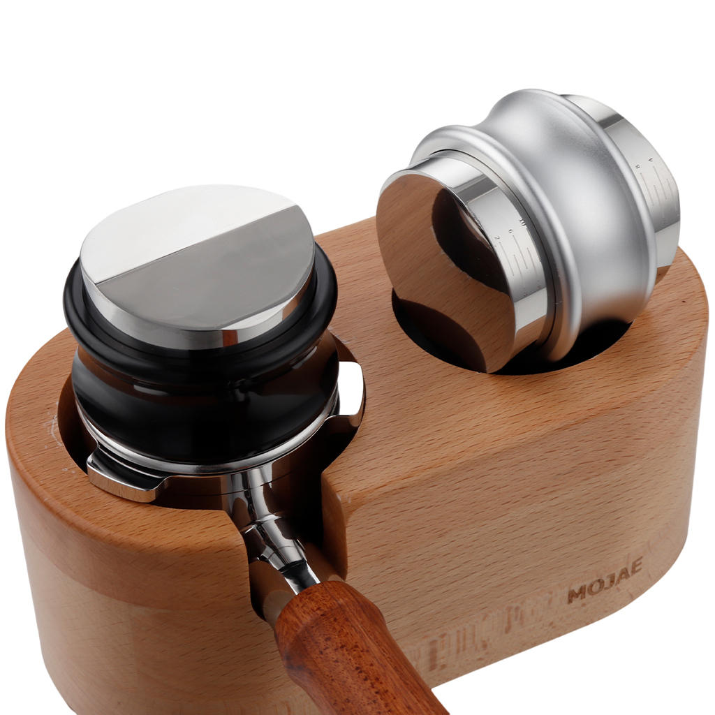 Double-Head Coffee Distributor Espresso Tamper Coffee Leveler Espresso Distribution Tool Adjustable Depth